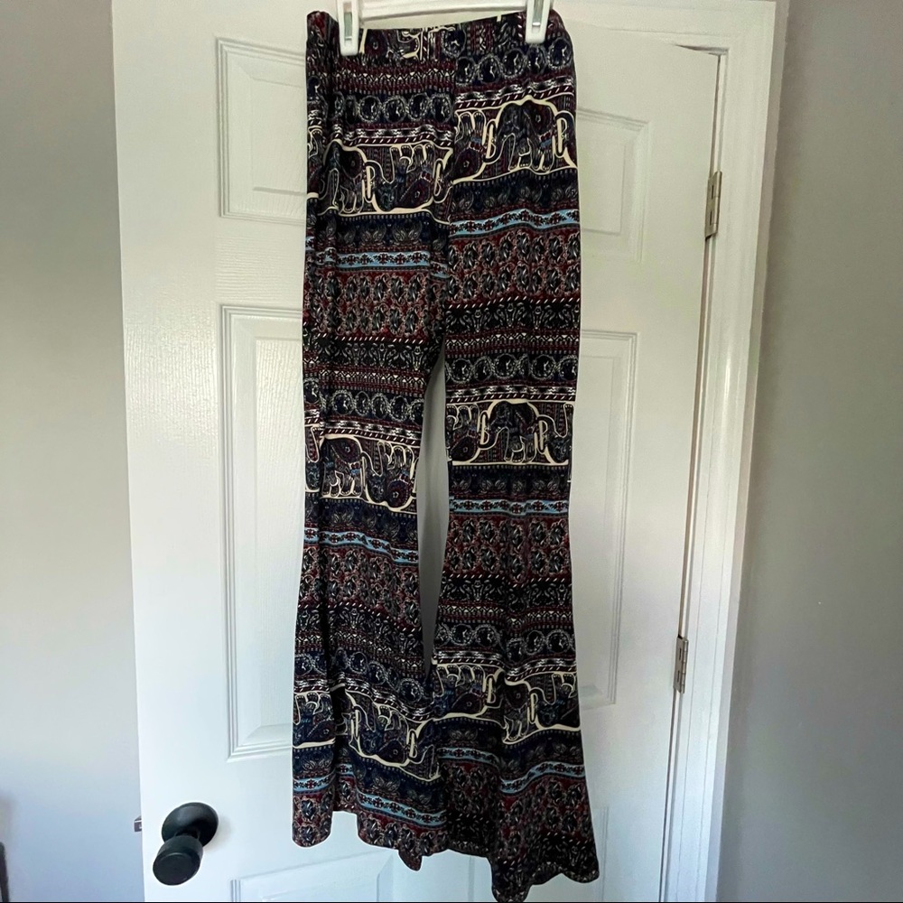 Boho flare pants
